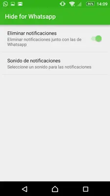 Hide for Whatsapp android App screenshot 0